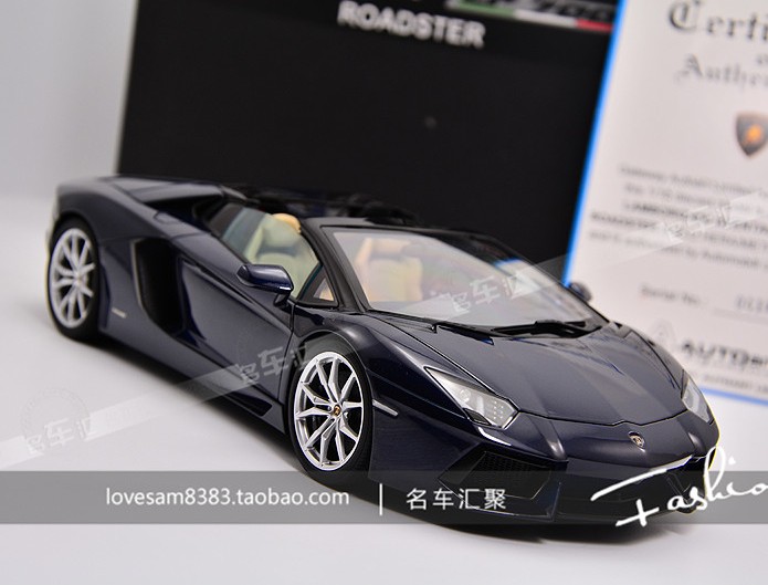 Alto 1 18 Lamborghini AVENDATOR LP700-4 ROADSTER convertible car collection