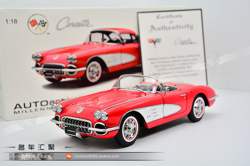 Autoart Alto 1:18 Chevrolet Corvette CHEVROLET car model