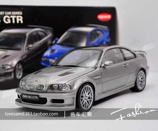 京商1 18 Bmw M3 Gtr Bmw E46 M3 Gtr 汽車模型收藏