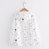 Летняя одежда для защиты от солнца для школьников, куртка для отдыха, в корейском стиле, для средней школы