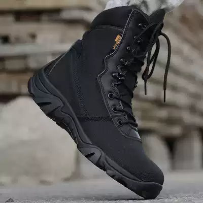 Autumn and winter outdoor high-barrel combat boots Men's ultra-light Magnum tactical boots Combat boots Marine boots