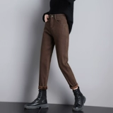 Цветные джинсы, осенние штаны, 2025 года, свободный прямой крой, высокая талия