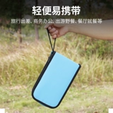 Дорожная портативная посуда для школьников из нержавеющей стали, палочки для еды, ложка, комплект для взрослых, 3 шт, 6 шт