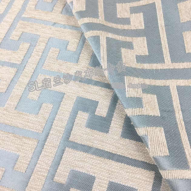 Trung Quốc phong cách chenille jacquard sofa vải DIY handmade sofa bọc đệm gối chống trượt sofa khăn - Vải vải tự làm vải đũi thô