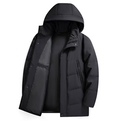 【红蜻蜓】男士冬季连帽羽绒服