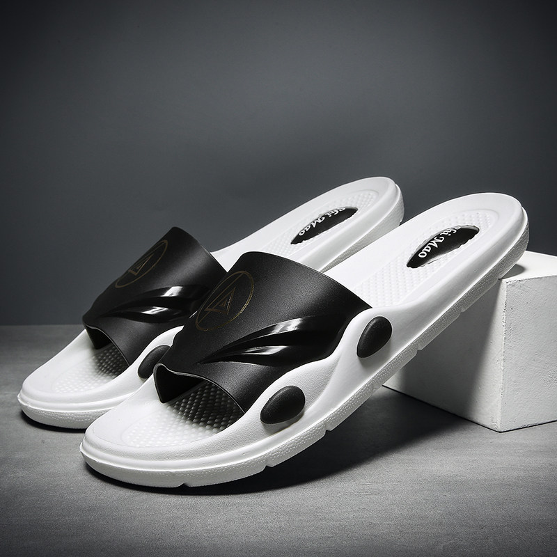 Slippers men's large size summer home indoor couple casual sandals outdoor wear non-slip breathable beach flip flops women