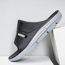 Slippers mens summer foot arch supporting thick bottom shock absorbing large code 46 anti-slip 48 48 49 outdoor wearing movement