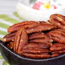 Milk-flavored shellless pecan nuts 500g peel-free nut snacks American pecans new roasted seeds and dried fruits in bags