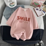 Tide, шелковая трендовая хлопковая японская футболка с коротким рукавом для влюбленных, свободный крой, подходит для подростков