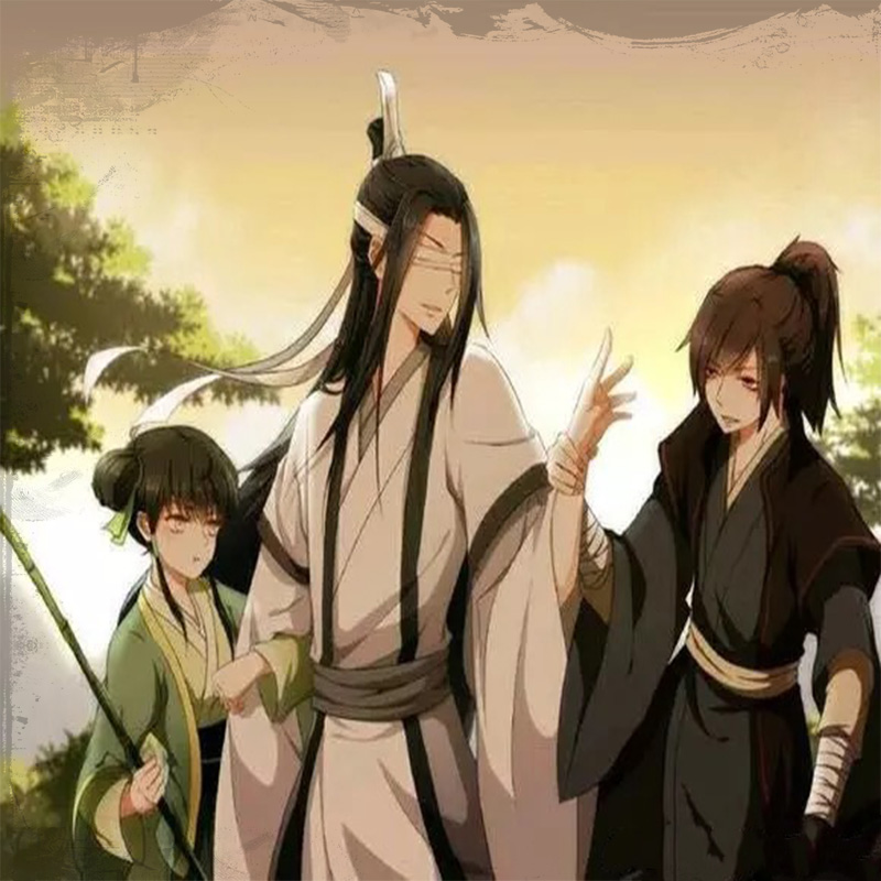 Magic Road COS Xue Yang COS quần áo Xiaoxing bụi cosplay nam nữ mặc áo dài kiểu cổ Hanfu cosplay yasuo