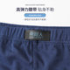 Nanjiren pure cotton antibacterial underwear men's summer loose breathable underpants mid-waist underpants sexy ຂະ​ຫນາດ​ໃຫຍ່ briefs