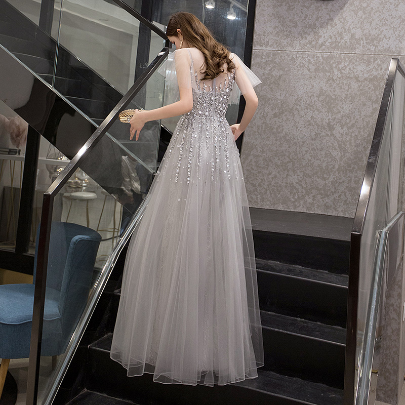 Elite winter evening dress, long skirt, bright catchy style Elite winter evening dress, long skirt, bright catchy style