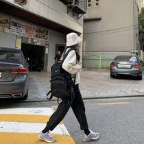 SIXI Sixi home-made 19 autumn and winter ancient sense denim halterneck pants womens high waist thin wild radish pants