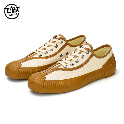 Feiyue/мужская обувь, обувь для тренировок, парусиновая обувь Dafu Feiyue, повседневная обувь в стиле Харадзюку, молочно-коричневая женская обувь