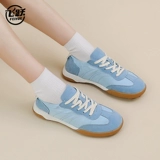 feiyue/飞跃 Легкая обувь GAT, модные напяточники, трендовые тканевые эспадрильи, в стиле балеткор, на резинке