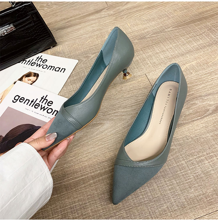 C9527 1380K GIÀY CAO GÓT NỮ RUOREAG MŨI NHỌN GÓT NHỌN GIÀY DÉP NỮ ĐỒ CÔNG SỞ G04 SẢN PHẨM MỚI