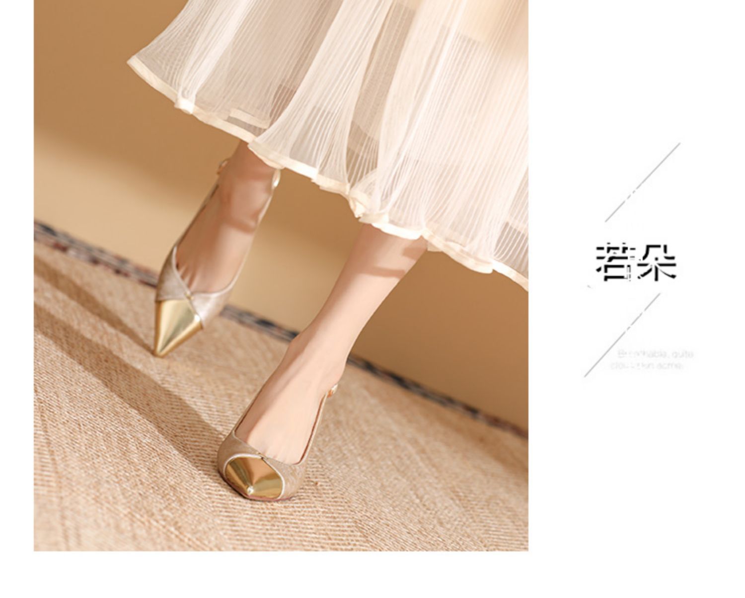 C9403 1380K GIÀY CAO GÓT NỮ RUOREAG MŨI NHỌN GÓT NHỌN GIÀY DÉP NỮ G04 SẢN PHẨM MỚI