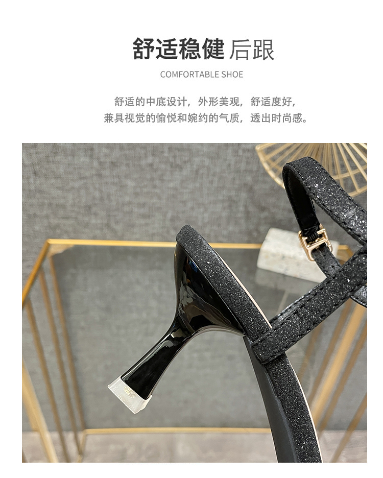 C9416 1380K GIÀY CAO GÓT NỮ RUOREAG GẮN ĐÁ GÓT NHỌN MÙA HÈ GIÀY DÉP NỮ G04 SẢN PHẨM MỚI