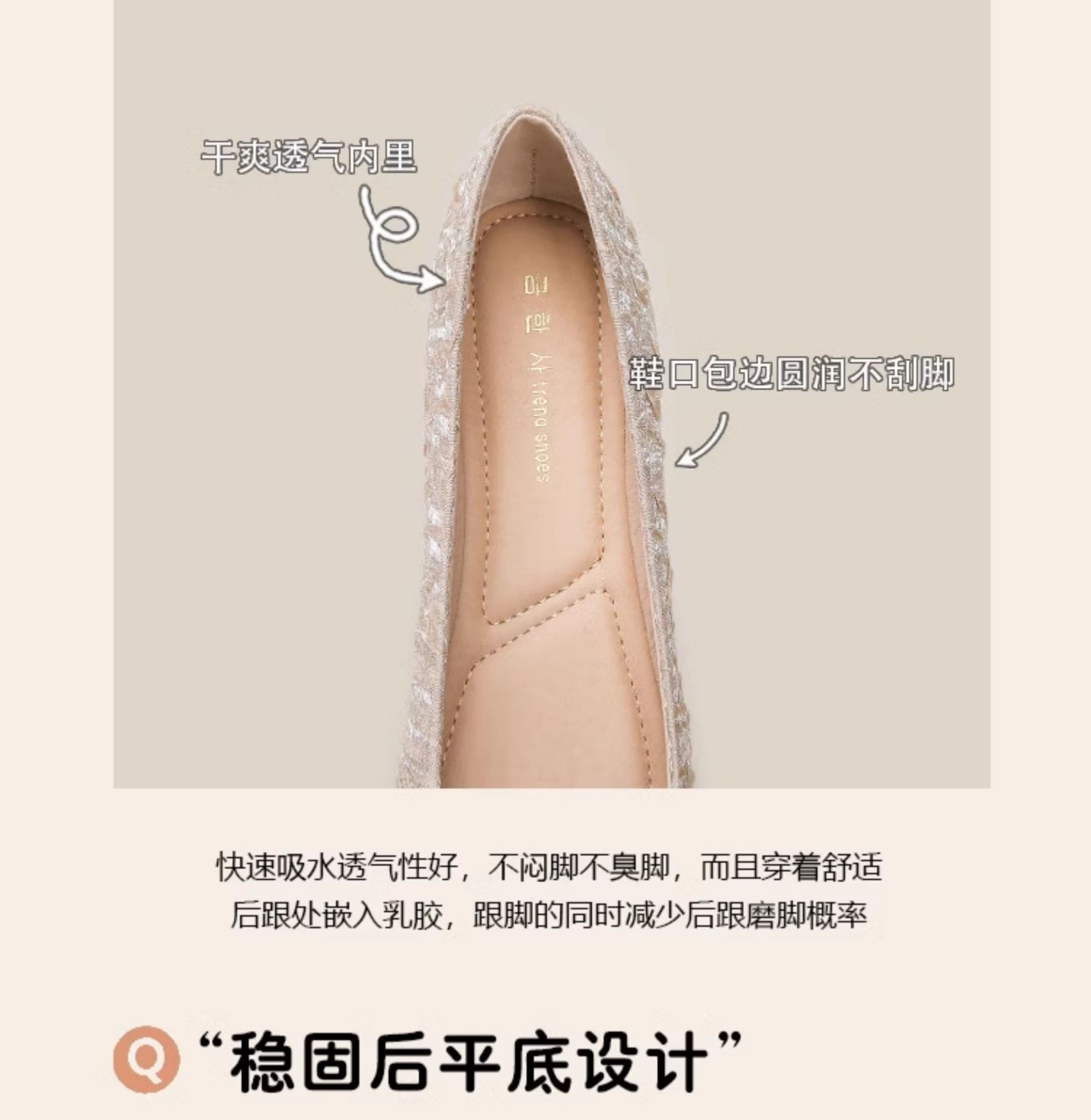C9605 1280K GIÀY BỆT NỮ RUOREAG GẮN ĐÁ MŨI NHỌN ĐẾ MỀM GIÀY DÉP NỮ G04 SẢN PHẨM MỚI