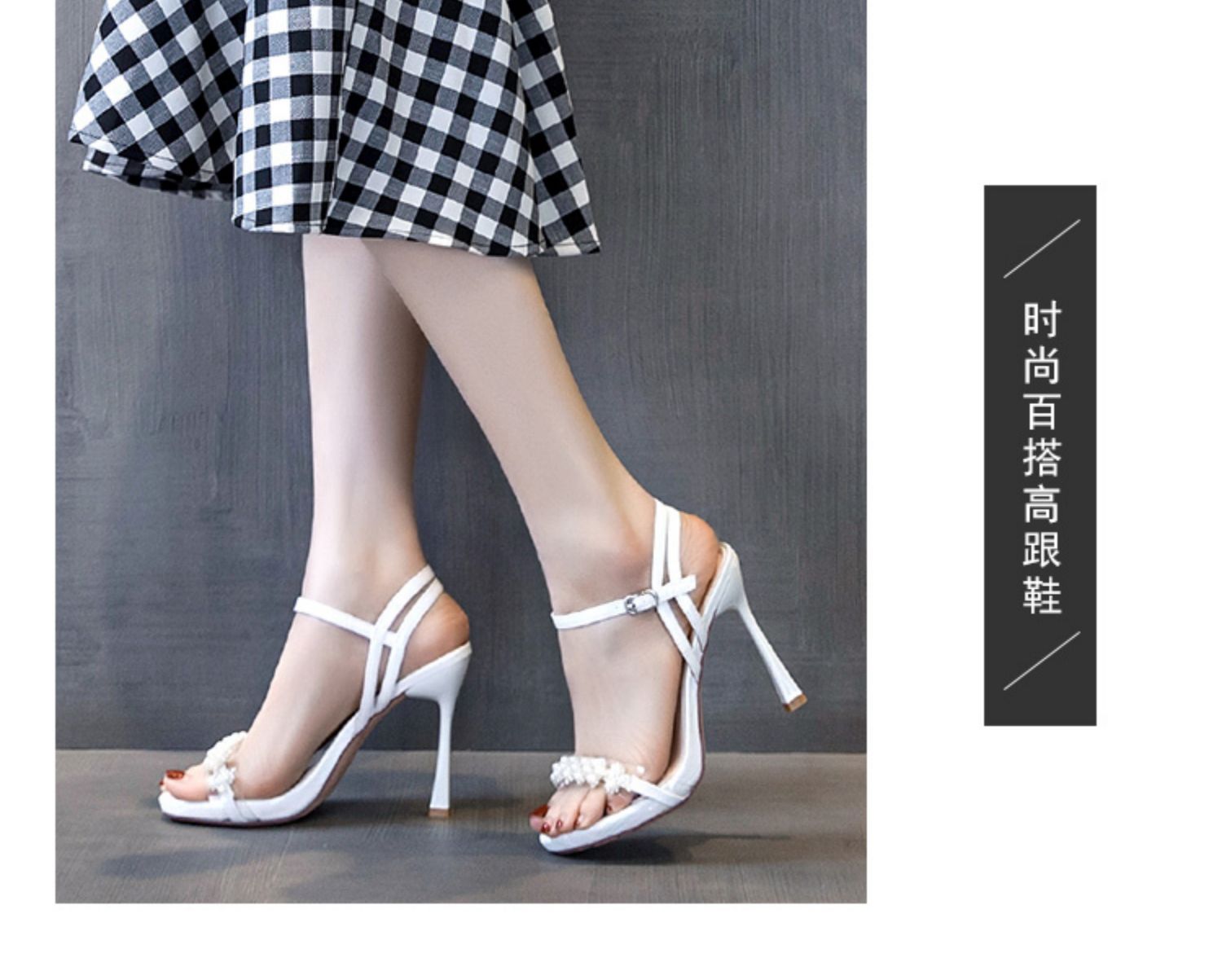 C9239 1380K GIÀY CAO GÓT NỮ RUOREAG GÓT NHỌN MÙA HÈ GIÀY DÉP NỮ G04 SẢN PHẨM MỚI