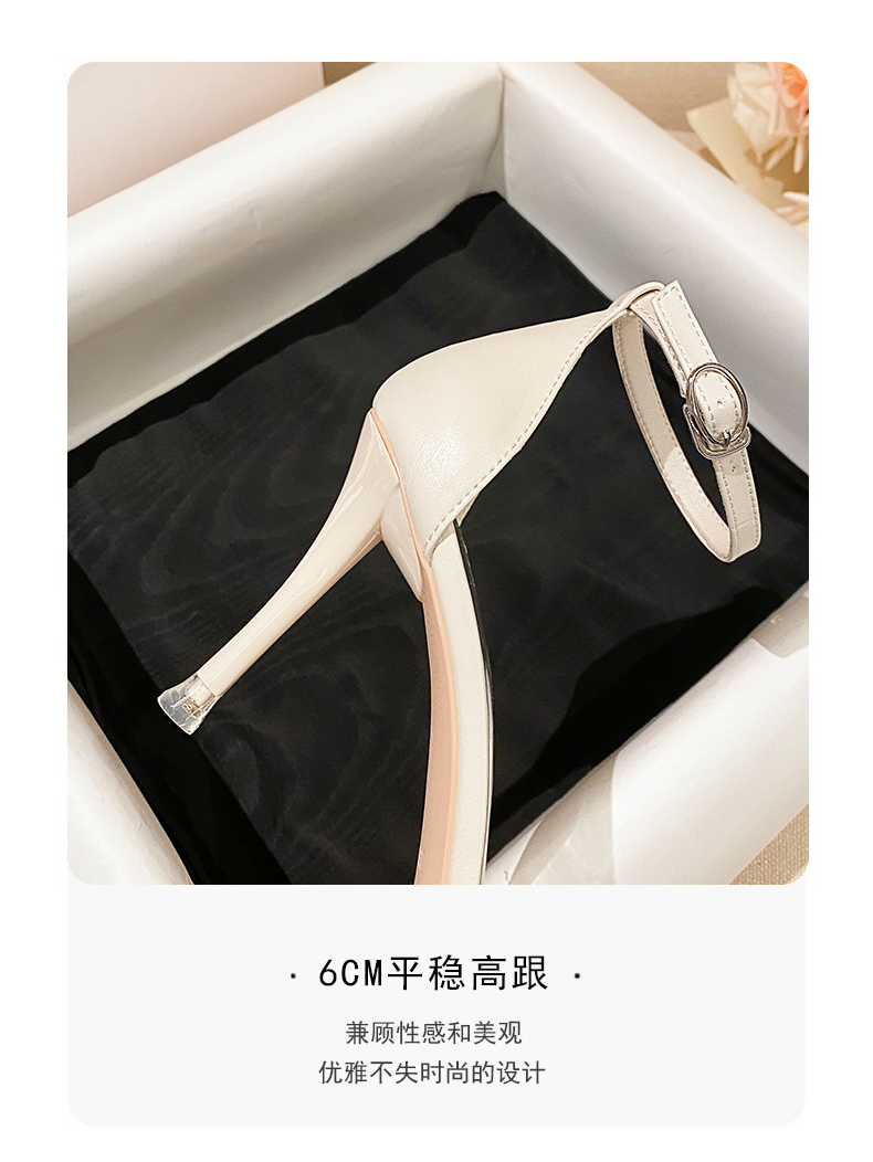 C9506 1380K GIÀY CAO GÓT NỮ RUOREAG SEXY GẮN ĐÁ GÓT NHỌN MÙA HÈ QUAI HẬU GIÀY DÉP NỮ G04 SẢN PHẨM MỚI