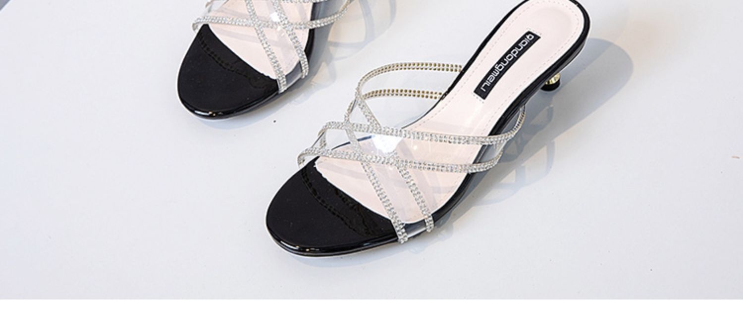 C9231 1280K GIÀY DÉP SANDAL NỮ RUOREAG GẮN ĐÁ GÓT NHỌN MÙA HÈ GIÀY DÉP NỮ G04 SẢN PHẨM MỚI