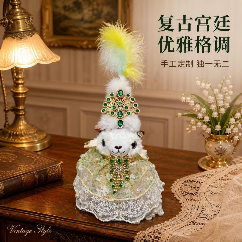 Xinjiang Ethnic Style Rich Little Sheep Pendant Authentic Plush Toy Gift Travel Souvenir Creative DIY