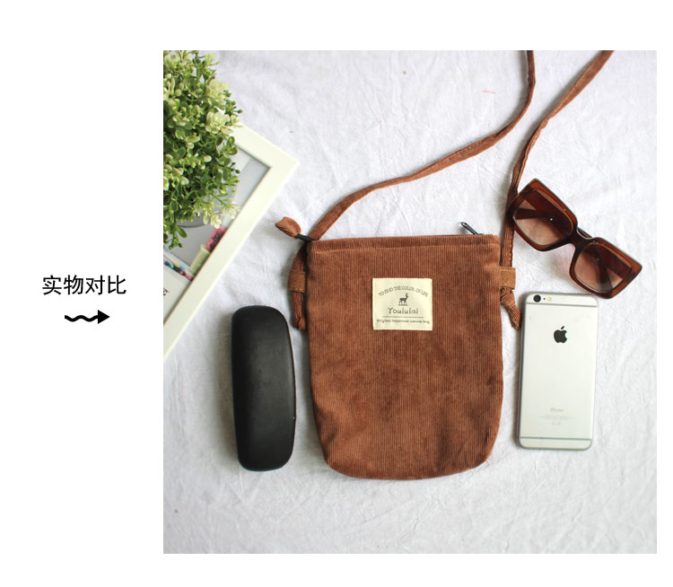 Messenger túi nhỏ Sen túi nữ Nhật Bản Harajuku văn học mini vai chéo gói Apple màn hình lớn túi điện thoại di động túi đeo chéo nữ mini