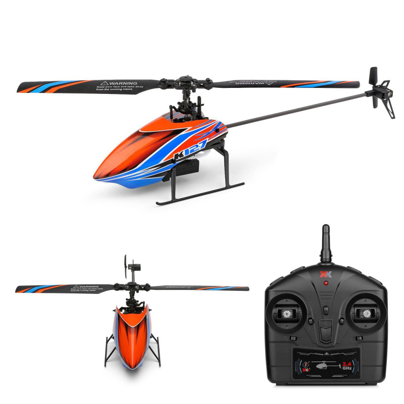 Weili K127 quad-channel single-propeller aileron-free fixed height helicopter children's RC aircraft model entry model