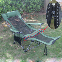 Outdoor deck chair Portable backrest Fishing chair Camping folding chair Leisure stool Nap bed chair Beach chair