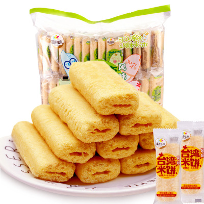 凯利来风味米饼膨化500g米饼休闲零食饼干礼包食品米果糙米卷整包