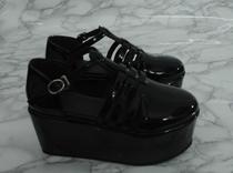 2016 Summer New Product College Flat Korean Slope with Roman Thick-bottom Matrine Martin High and Low Sandals