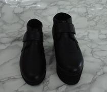 Customized disabled high and low feet plus velvet womens short boots