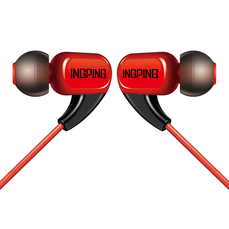 Winning H60 red bean-in-ear headphones monitor earplug professional live recording listening to headphone device