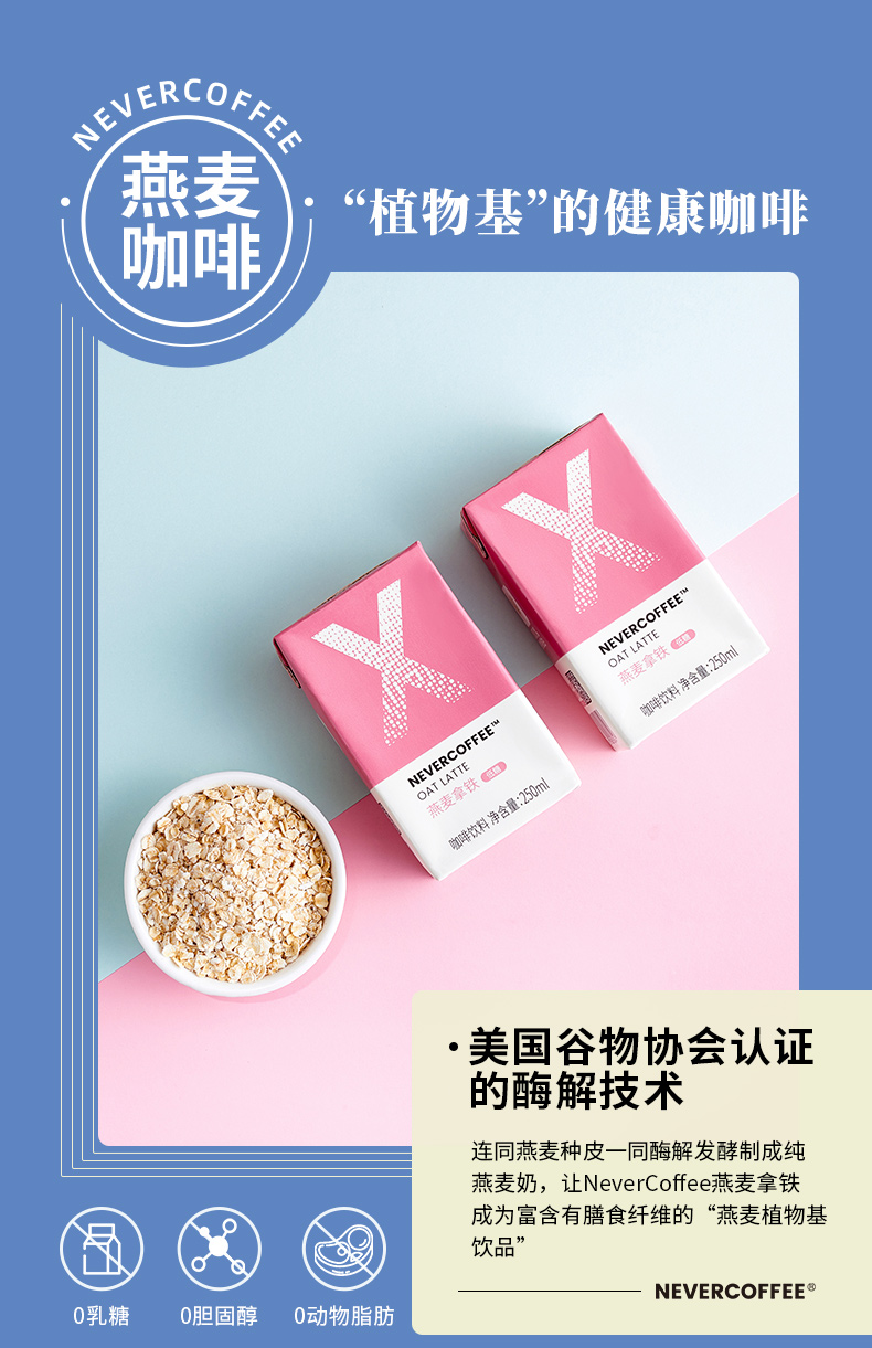 NeverCoffee即饮美式黑咖拿铁