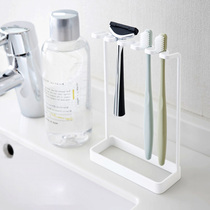 Porcelain Wood Together Day Style Bathroom Creativity Free Punch Multifunction Toilet Toothbrushes Holder Teeth Washbasin Shelve