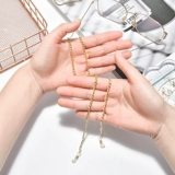 Очки, цепь, ретро модный ремешок, нескользящая цепочка, популярно в интернете