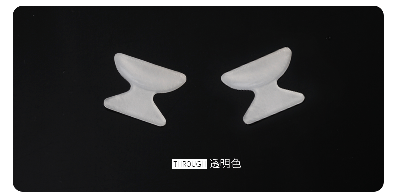 Rõ ràng ya tấm silicon tấm đệm mũi chống trượt miếng đệm mũi kính râm khung mũi mũi cầu mũi tăng miếng đệm mũi - Kính khung kính lacoste