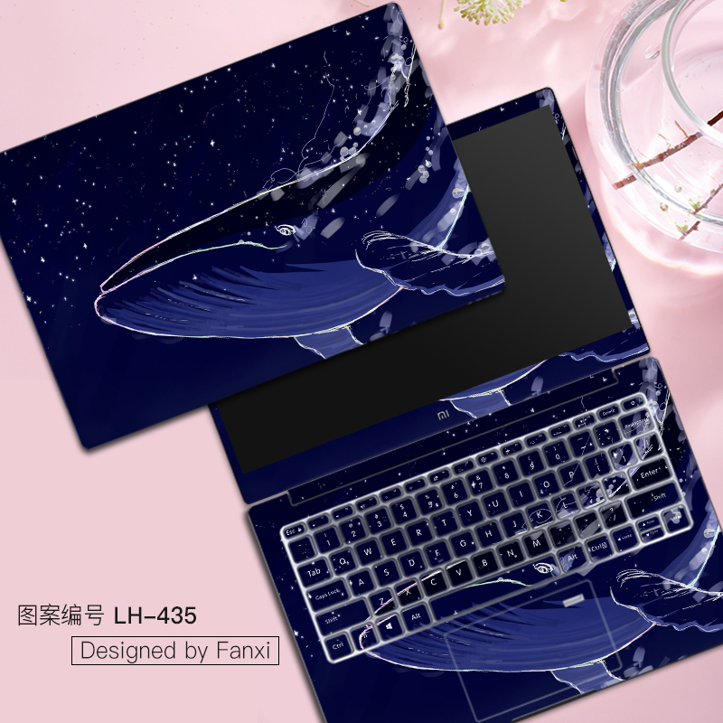 Millet notebook air13.3 sticker RedmiBook14 film pro15.6 inch computer 12.5 film bảo vệ - Phụ kiện máy tính xách tay dán mặt lưng laptop