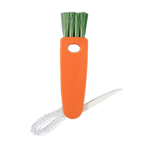 Bottle sucker brush cleaning brush Baby washing theorizer insulated glass cup brushed three-in-one multifunction special