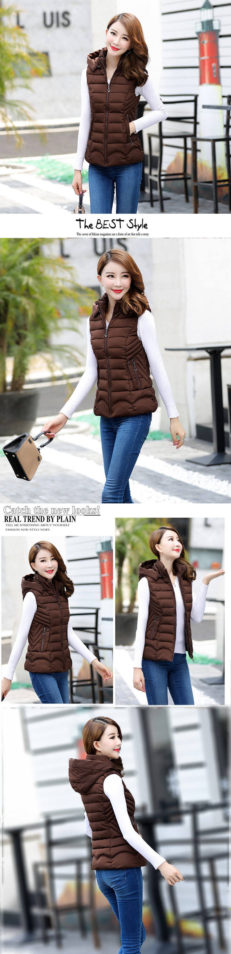 Débardeur hiver femme en Polyester - Ref 3177941 Image 20