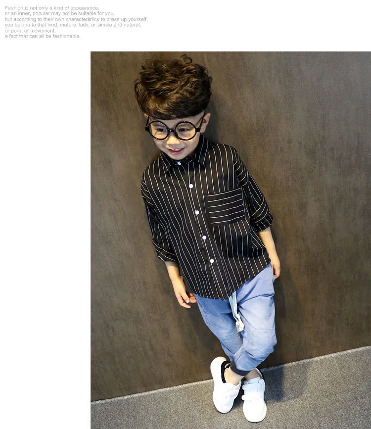 Chemise garcon à manche longue - Ref 2082475 Image 19