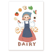 Clockwork Maru Original - ( Cook Dairy ) Washi Sticker