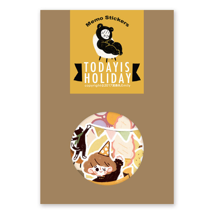 Mainspring pill original - (Today Is Holiday) can write stickers