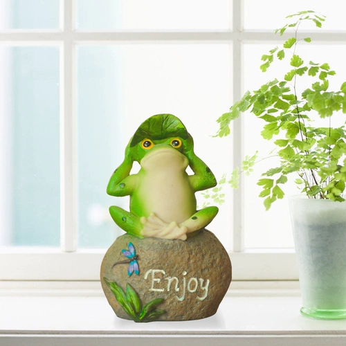 Исцеляющие маленькие украшения, японская фея, не злая лягушка, декомпрессия, настольный креативный милый подарок на стол
