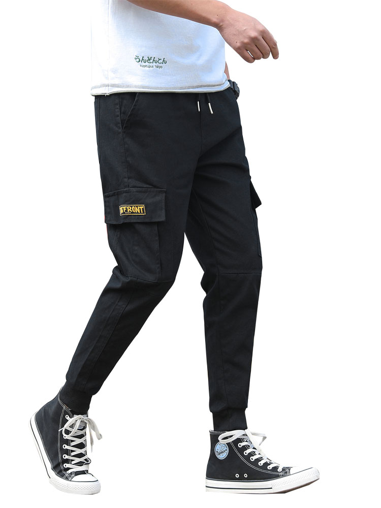 Workpants đàn ông Hàn Quốc phiên bản của mùa hè xu hướng quần thể thao thương hiệu mới thiết lập thể thao xà cạp quần âu