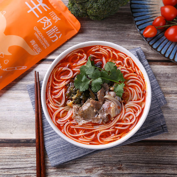 贵州特产 道福祥 水城羊肉粉 255g*3袋 香辣味 天猫优惠券折后￥19.9包邮（￥39.9-20）