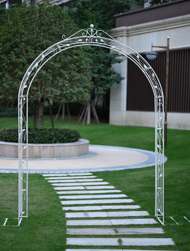 Free Shipping Promotion: American Country Style Vintage Distressed Large Iron Arch Flower Stand, Doorway 1.8m Free Shipping Promotion: American Country Style Vintage Distressed Large Iron Arch Flower Stand, Doorway 1.8m
