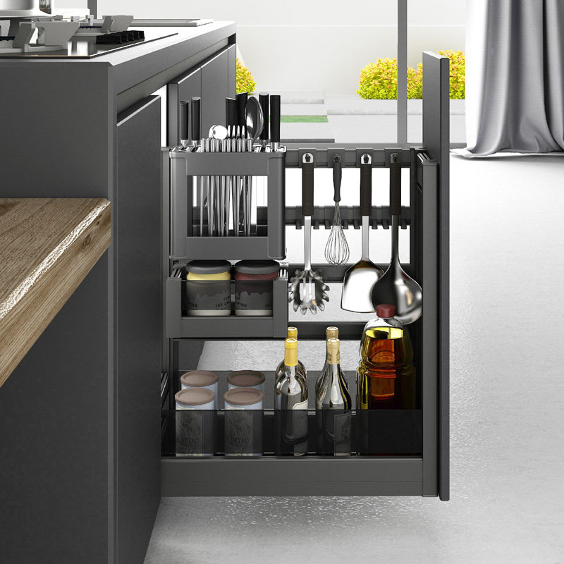 铝合金厨房调料收纳柜有哪些优势？如何选择合适的?