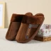 Giày XL nam 45 cực lớn 46 giày cotton đế dày cotton nam 50 Baotou ấm 47 trong nhà 48 tóc kéo 49 dép nam dép đế cao Dép